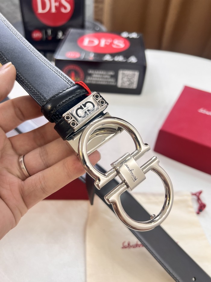 Streetwear Belt Ferragamo 321793 size:3.5cm