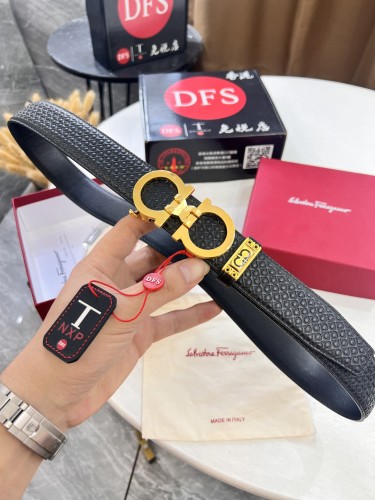 Streetwear Belt Ferragamo 321646 size:3.5cm