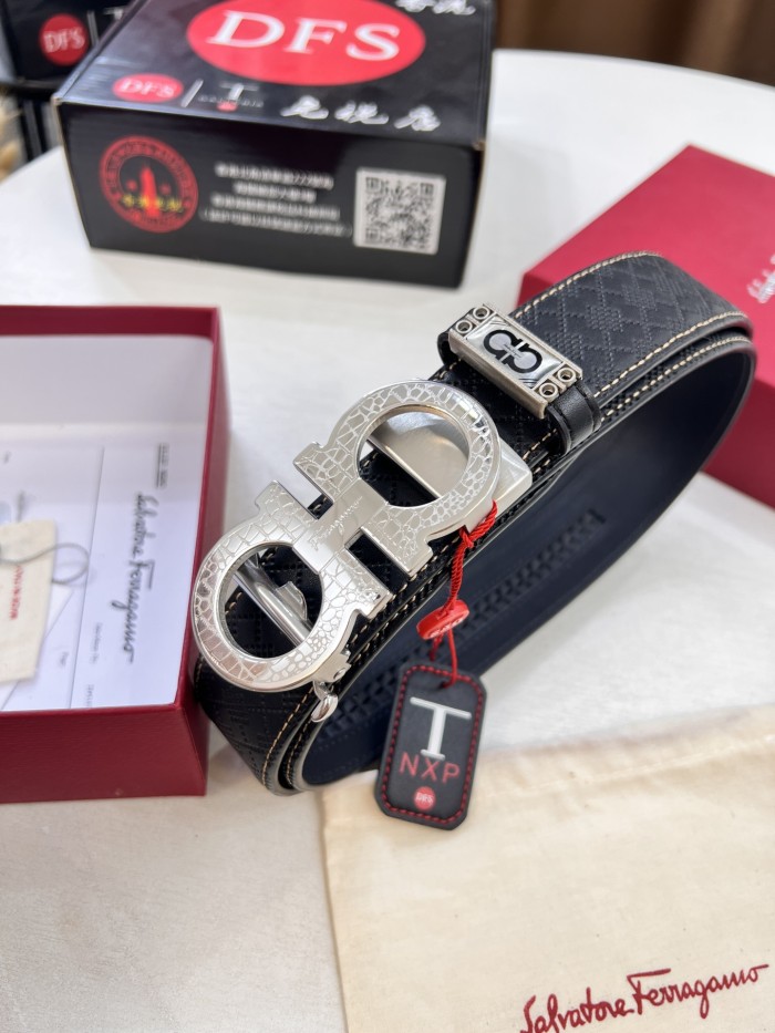 Streetwear Belt Ferragamo 321843 size:3.5cm