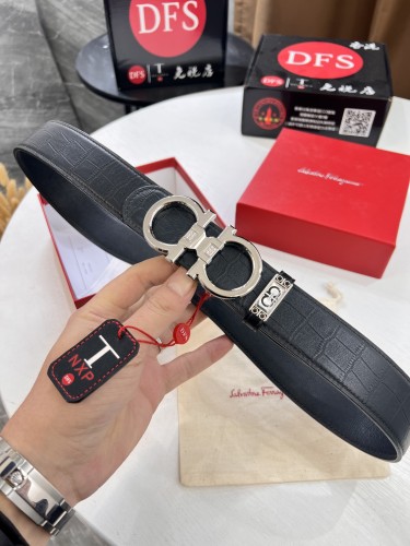Streetwear Belt Ferragamo 321721 size:3.5cm