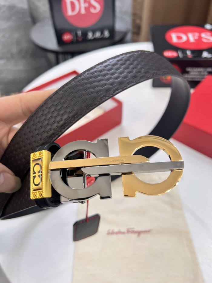 Streetwear Belt Ferragamo 321989 SIZE:3.5cm