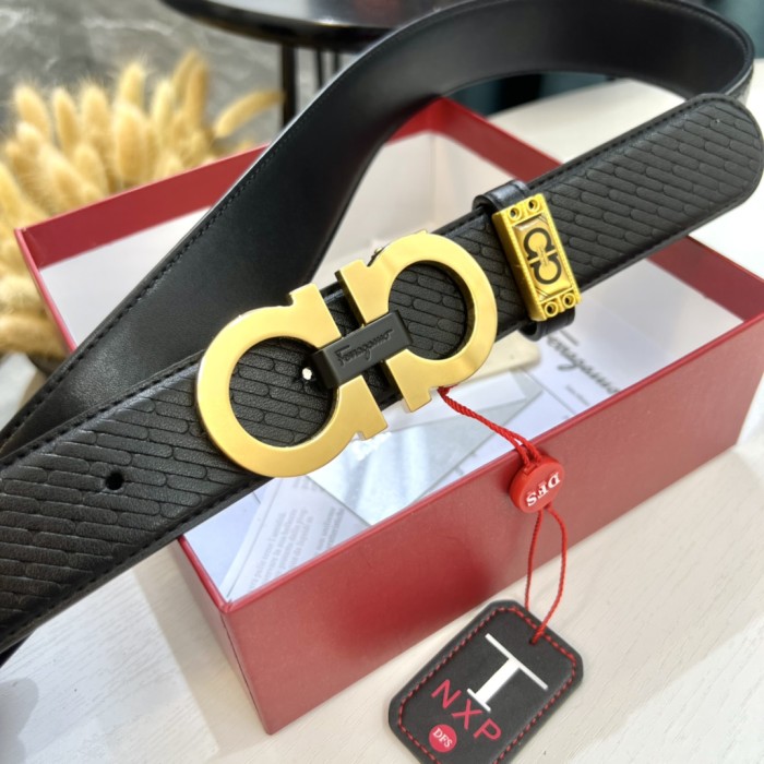 Streetwear Belt Ferragamo 321863 size:3.5cm