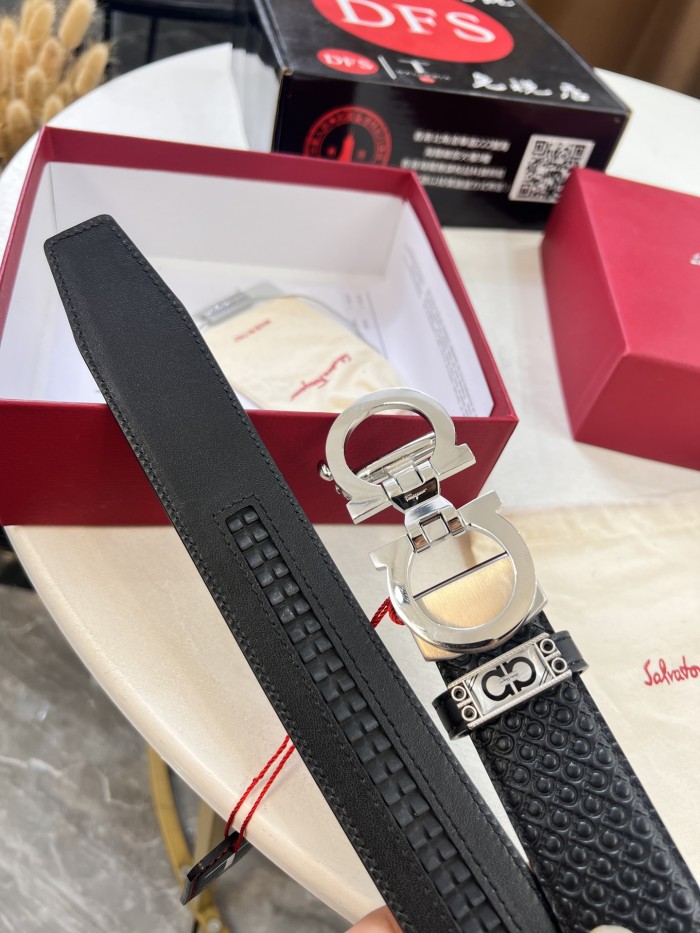 Streetwear Belt Ferragamo 321645 size:3.5cm