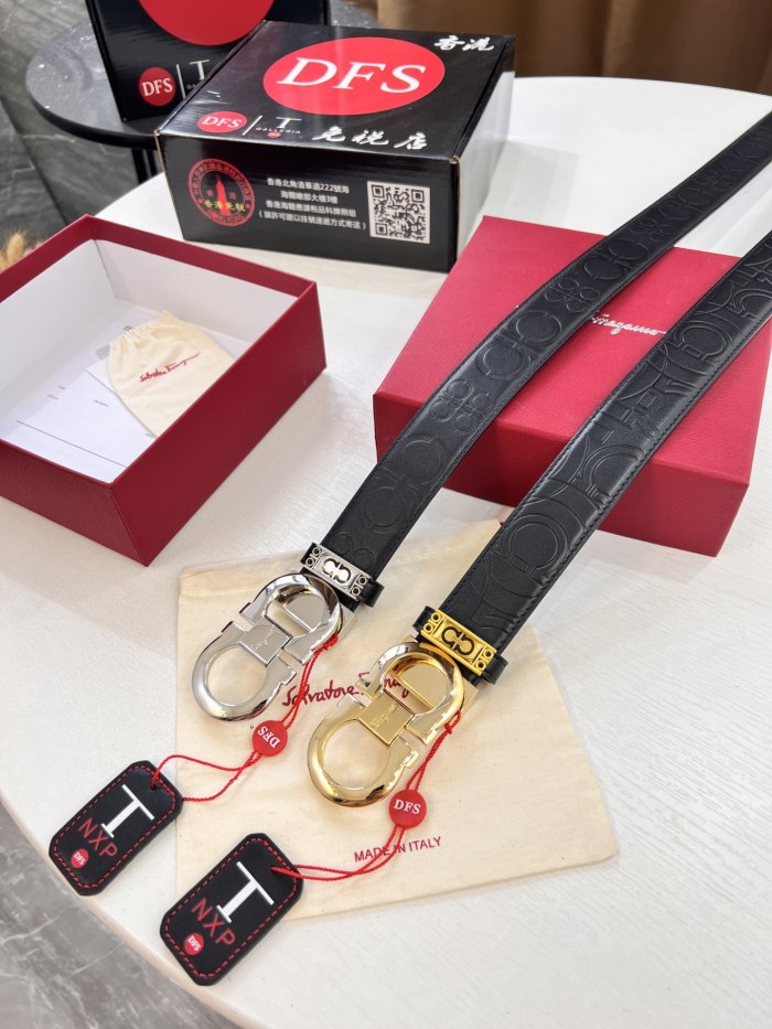 Streetwear Belt Ferragamo 321993 SIZE:3.5cm