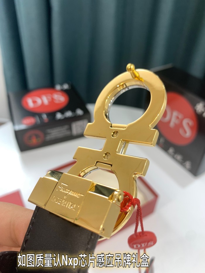 Streetwear Belt Ferragamo 321918 size:3.5cm
