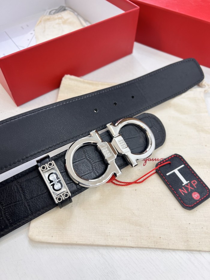 Streetwear Belt Ferragamo 321721 size:3.5cm