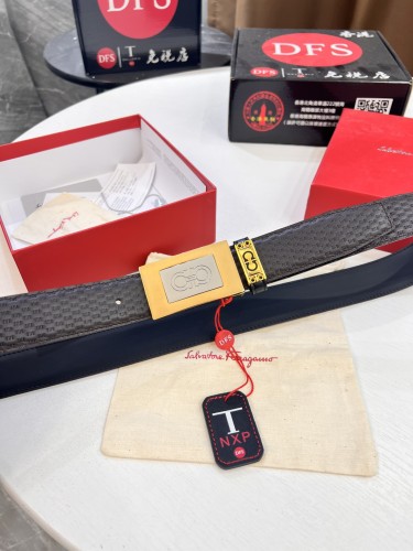 Streetwear Belt Ferragamo 321252 size:3.5cm