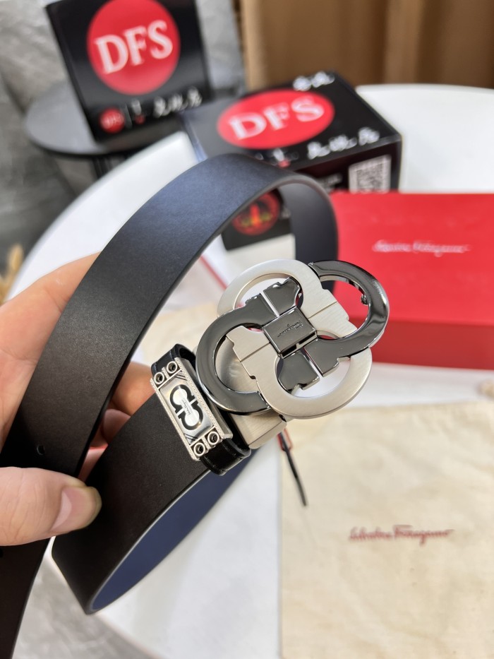 Streetwear Belt Ferragamo 321314 size:3.5cm