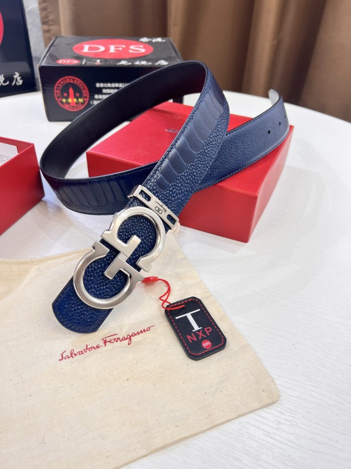 Streetwear Belt Ferragamo 321247 size:3.5cm