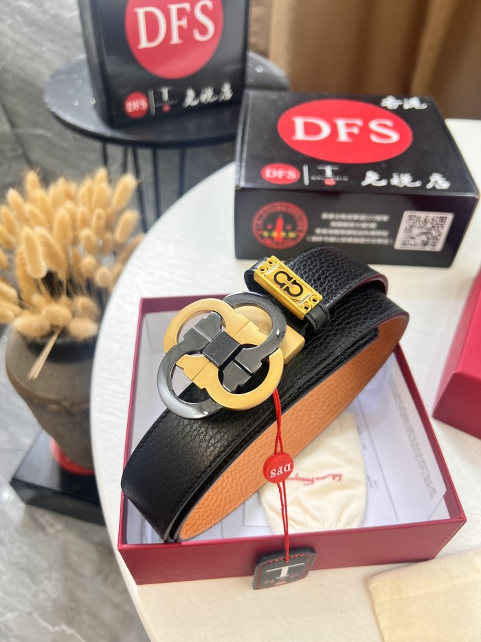 Streetwear Belt Ferragamo 321473 size:3.5cm