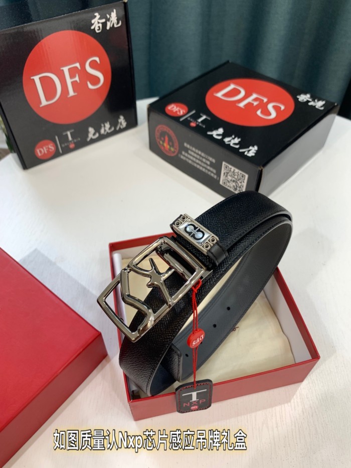 Streetwear Belt Ferragamo 321331 size:3.5cm