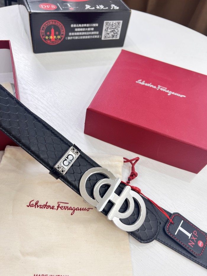 Streetwear Belt Ferragamo 321209 size:3.5cm
