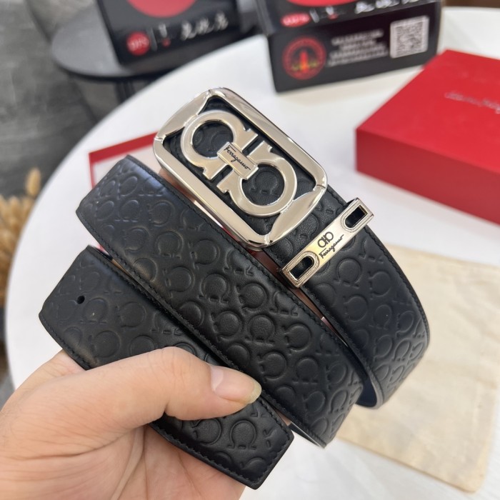 Streetwear Belt Ferragamo 321219 size:3.5cm