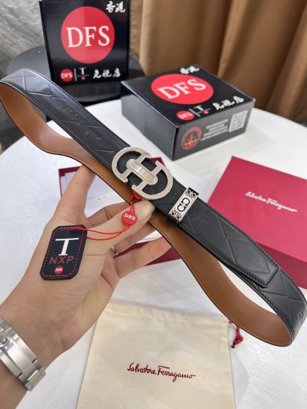 Streetwear Belt Ferragamo 321416 size:3.5cm