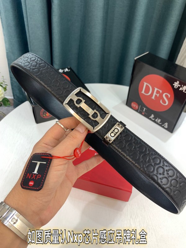 Streetwear Belt Ferragamo 321175 size:3.5cm