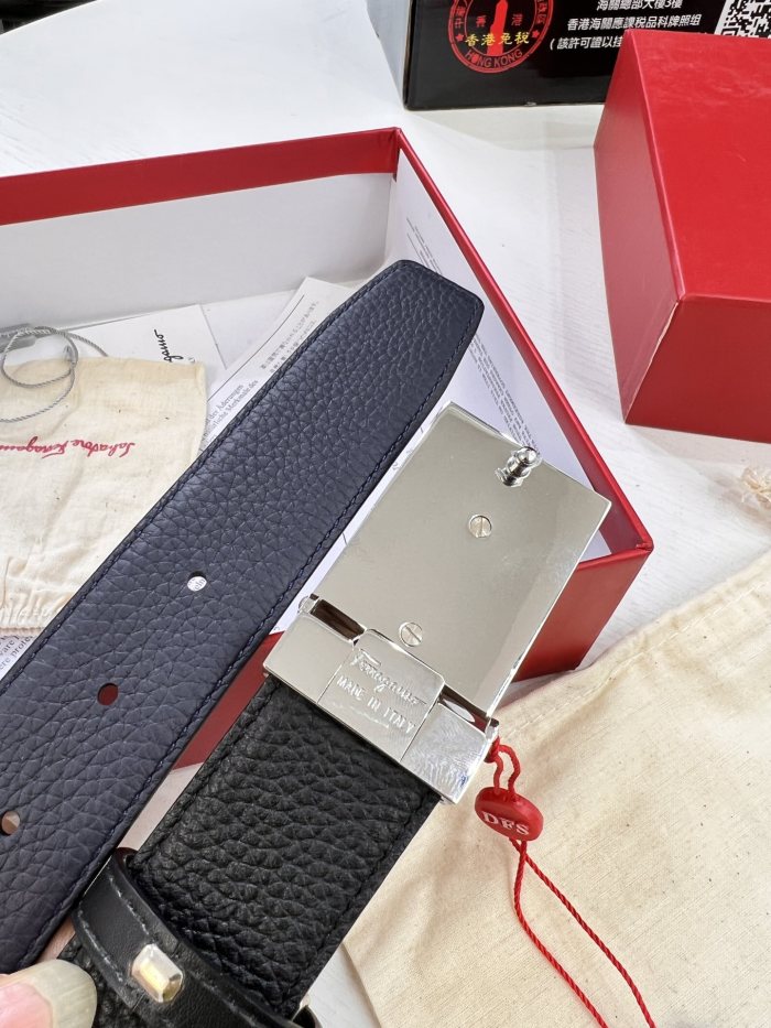 Streetwear Belt Ferragamo 321592 size:3.5cm