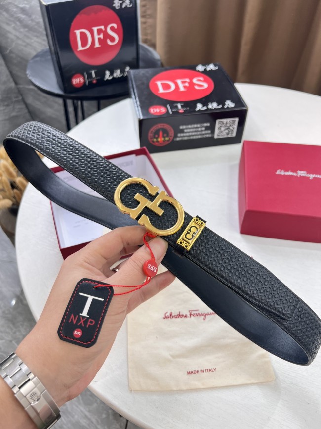 Streetwear Belt Ferragamo 321427 size:3.5cm