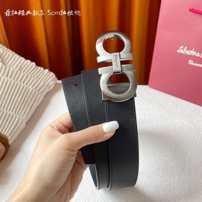 Streetwear Belt Ferragamo 321447 size:3.5cm