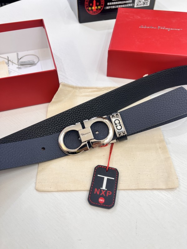 Streetwear Belt Ferragamo 321238 size:3.5cm