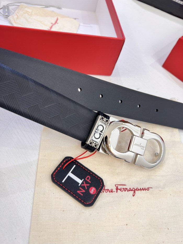 Streetwear Belt Ferragamo 321204 size:3.5cm