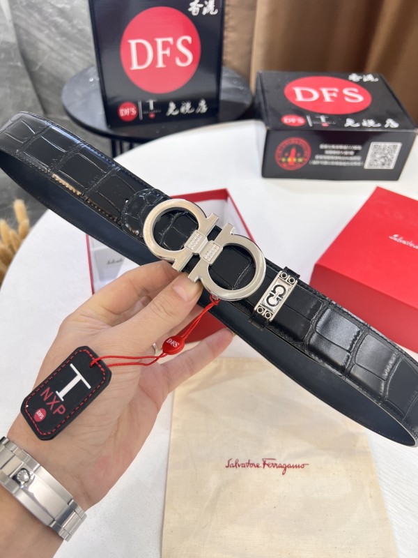 Streetwear Belt Ferragamo 321273 size:3.5cm