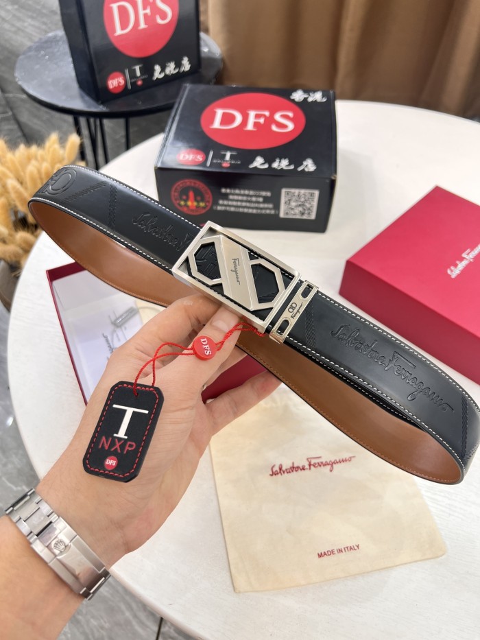 Streetwear Belt Ferragamo 321499 size:3.5cm