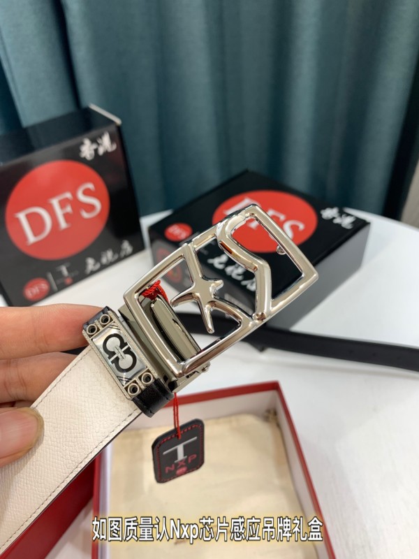 Streetwear Belt Ferragamo 321330 size:3.5cm