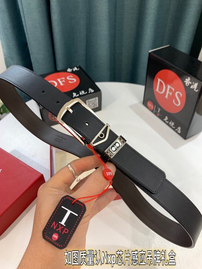 Streetwear Belt Ferragamo 321390 size:3.5cm