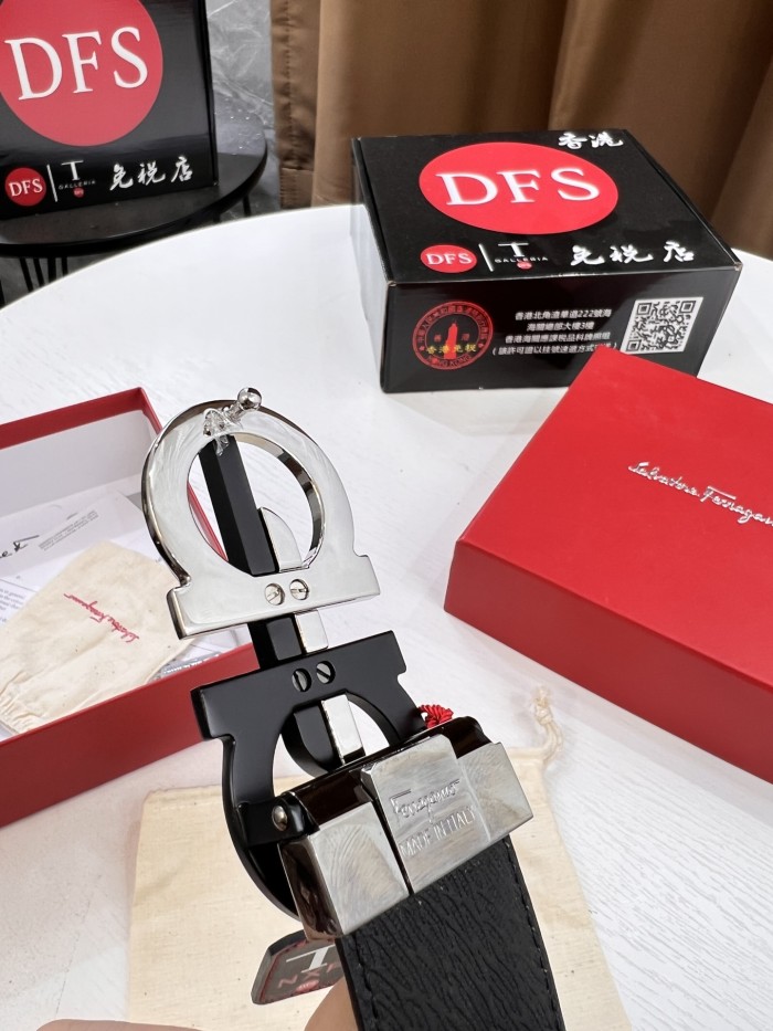 Streetwear Belt Ferragamo 321324 size:3.5cm