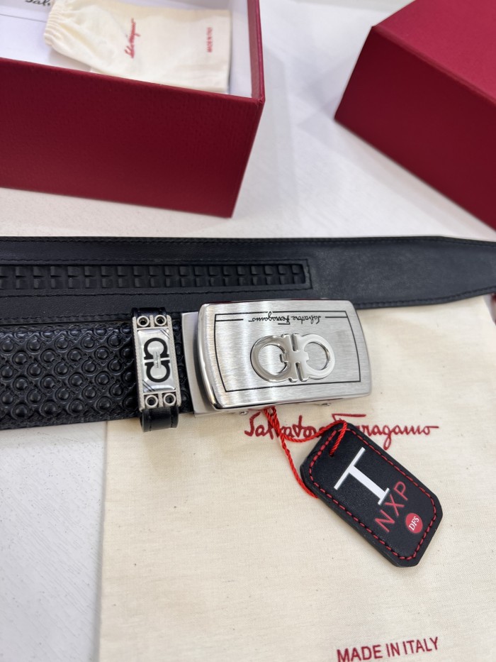 Streetwear Belt Ferragamo 321233 size:3.5cm