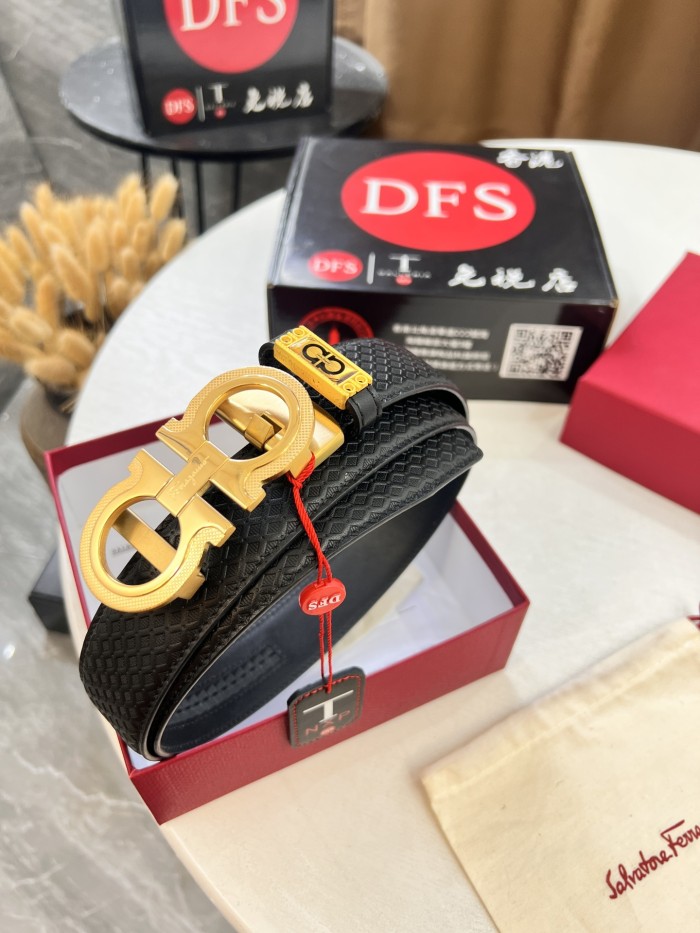 Streetwear Belt Ferragamo 321606 size:3.5cm