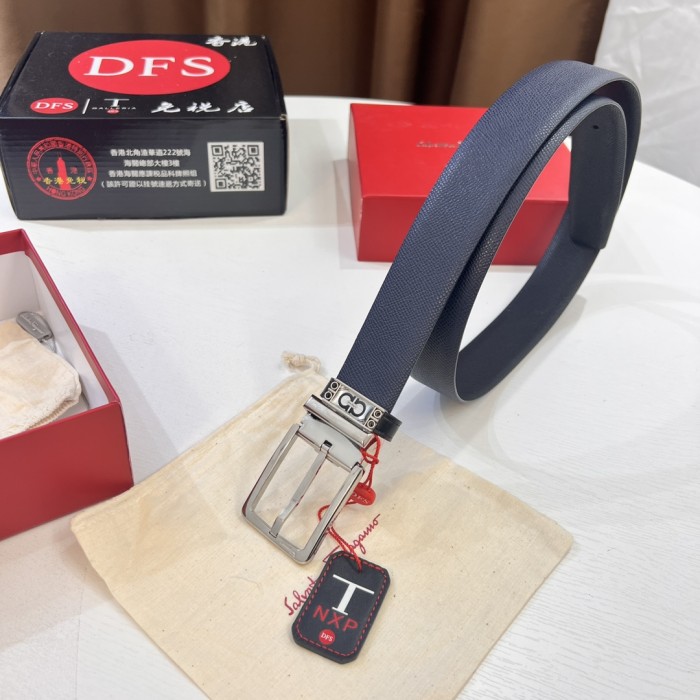 Streetwear Belt Ferragamo 321452 size:3.5cm