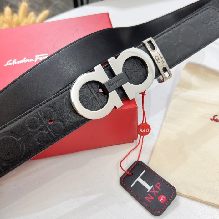 Streetwear Belt Ferragamo 321263 size:3.5cm