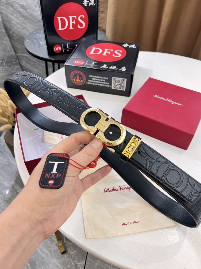 Streetwear Belt Ferragamo 321610 size:3.5cm