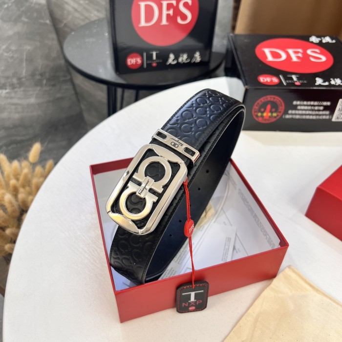 Streetwear Belt Ferragamo 321219 size:3.5cm