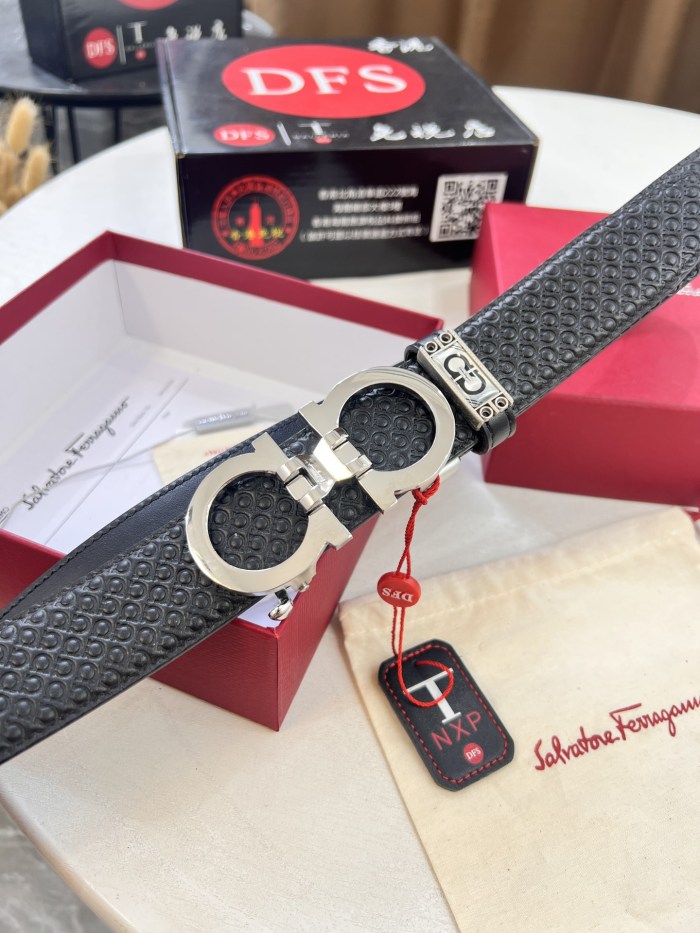 Streetwear Belt Ferragamo 321503 size:3.5cm