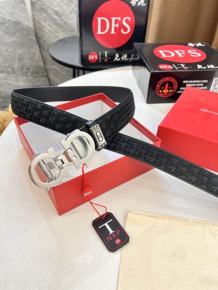 Streetwear Belt Ferragamo 321192 size:3.5cm