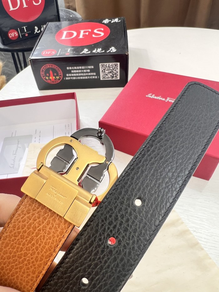Streetwear Belt Ferragamo 321473 size:3.5cm