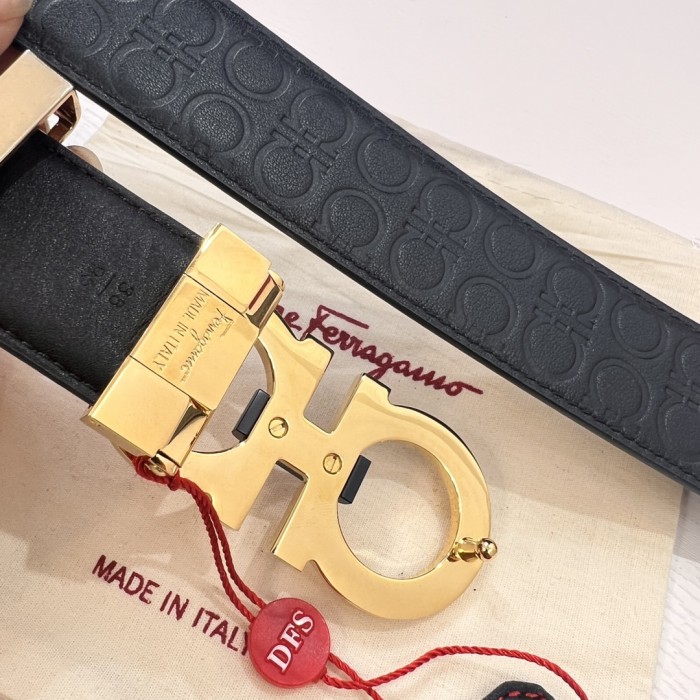 Streetwear Belt Ferragamo 321262 size:3.5cm