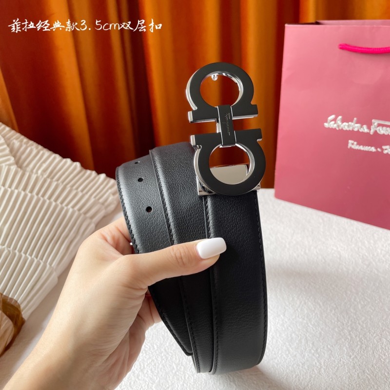 Streetwear Belt Ferragamo 321450 size:3.5cm