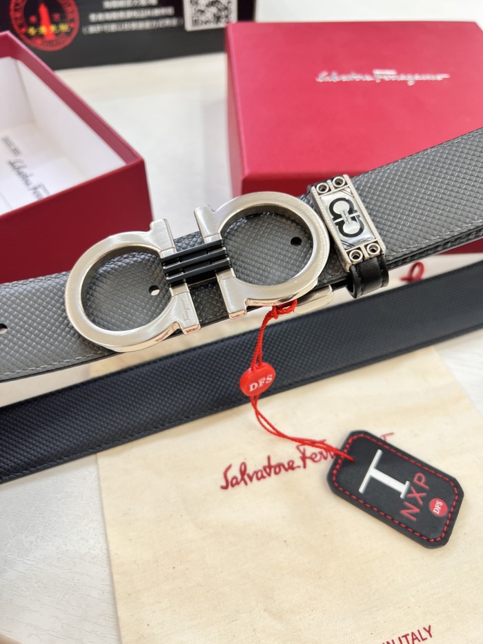 Streetwear Belt Ferragamo 321575 size:3.5cm