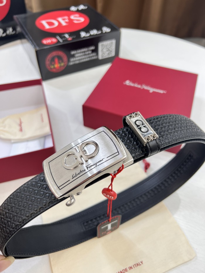 Streetwear Belt Ferragamo 321233 size:3.5cm