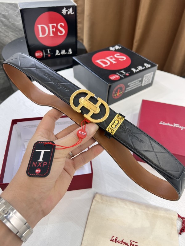 Streetwear Belt Ferragamo 321417 size:3.5cm