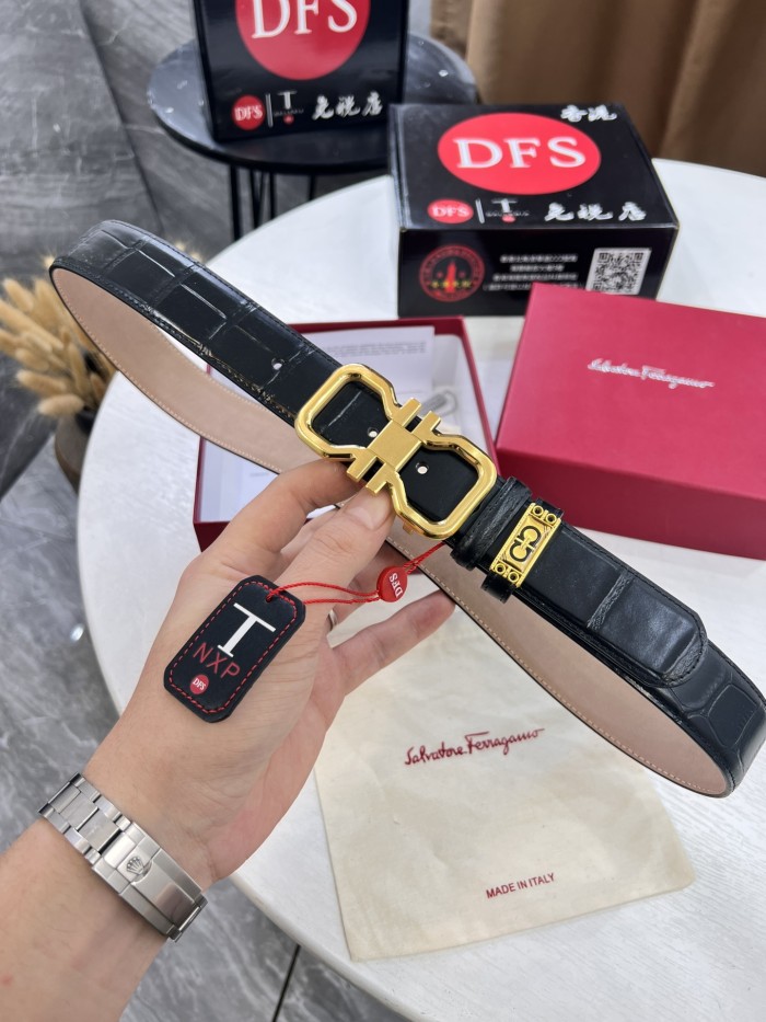 Streetwear Belt Ferragamo 321441 size:3.5cm