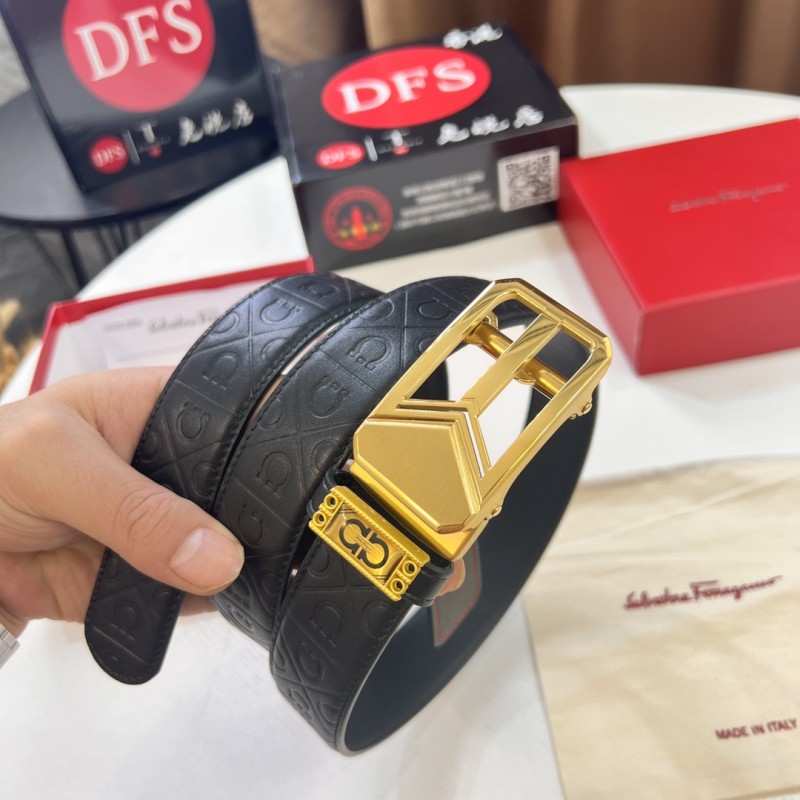 Streetwear Belt Ferragamo 321366 size:3.5cm