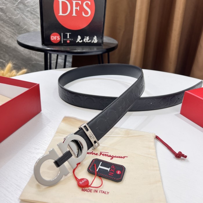 Streetwear Belt Ferragamo 321263 size:3.5cm