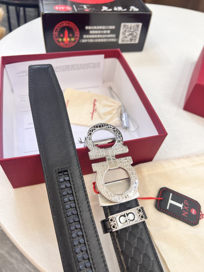 Streetwear Belt Ferragamo 321462 size:3.5cm