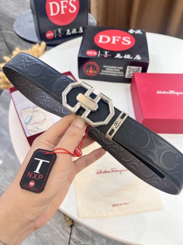 Streetwear Belt Ferragamo 321537 size:3.5cm