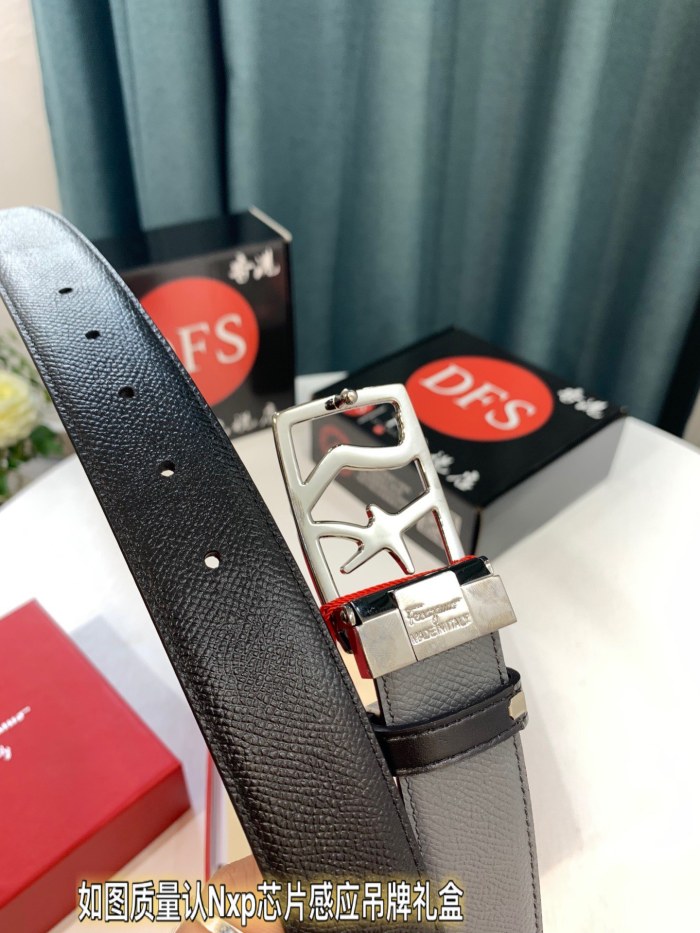 Streetwear Belt Ferragamo 321331 size:3.5cm