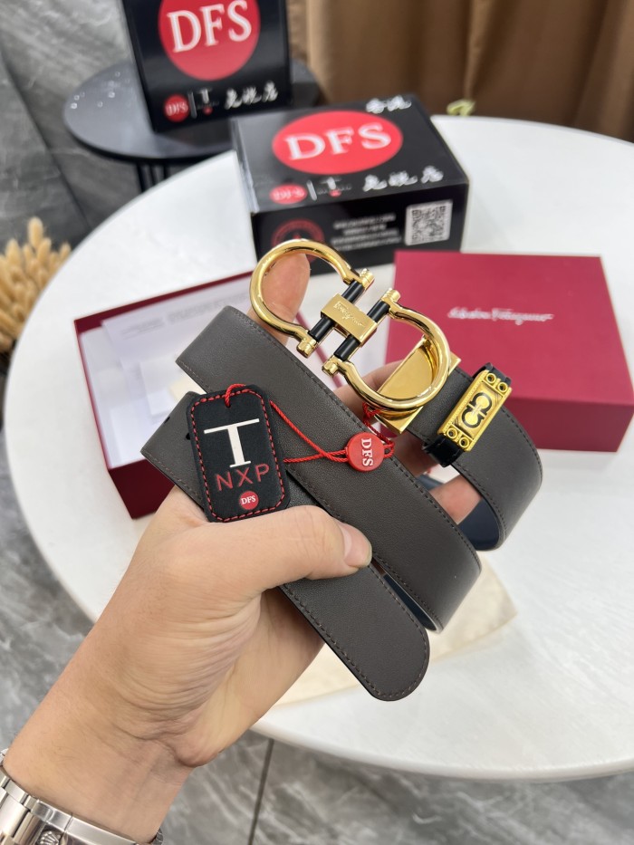 Streetwear Belt Ferragamo 321421 size:3.5cm